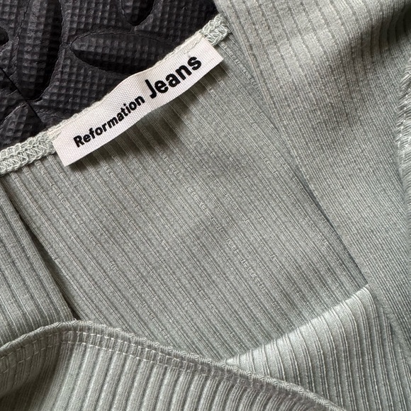 Reformation Kia Dress Celadon - Size S - Picture 10 of 12